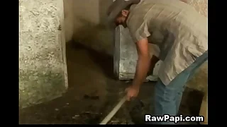 Awesome Latino Well-pleased Bareback Ass Fianc