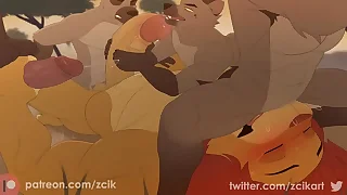 Simba huge quantity there hyenas