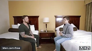 Men&period;com - &lpar;Jordan Levine&comma; Strength of character Braun&rpar; - The Nerd Coupled with The Escort